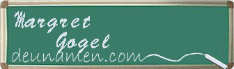 Margret Gogel Visitenkarte